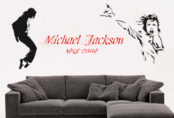 Vinilos Decorativos Michael Jackson